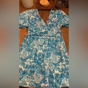 EUC Lilly Pulitzer Parigi Romper dress